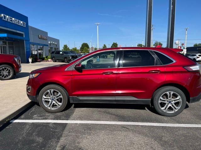 Used 2016 Red Ford Titanium image 2