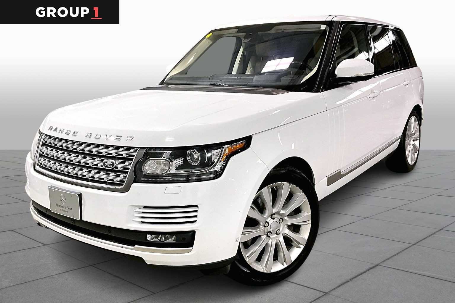 2016 Land Rover Range Rover Supercharged