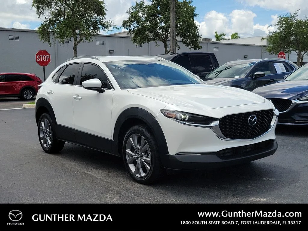 Certified Used 2023 White Mazda 2.5 S Preferred Package image 1