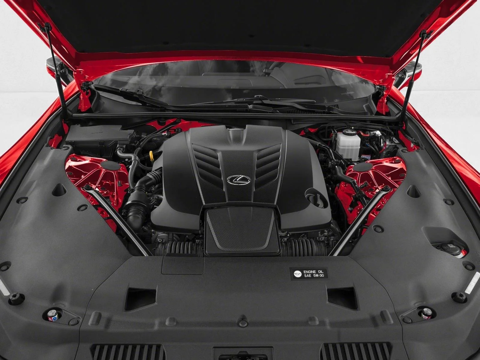 New 2026 Infrared Lexus LC 500 CONVERTIBLE image 8