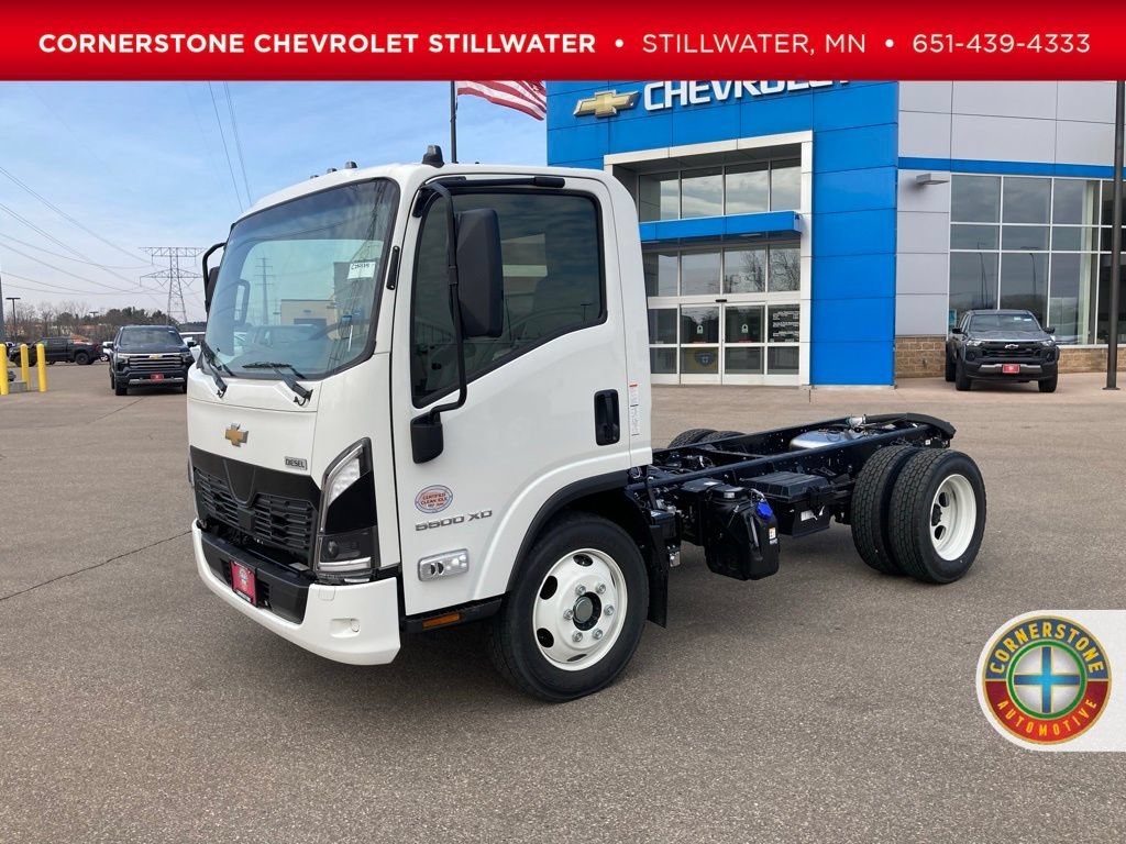 New 2025 Arc White Chevrolet MEDIUM ASH GRAY image 1