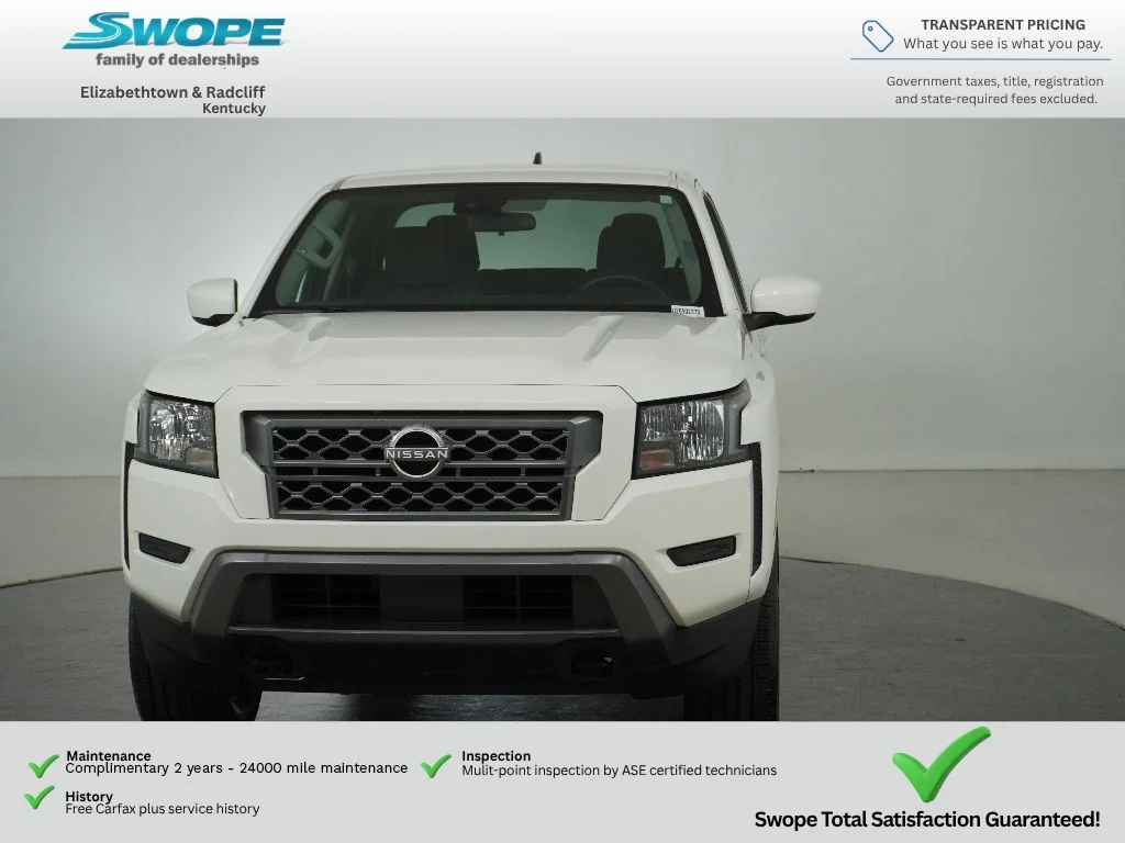 Used 2023 Glacier White Nissan SV image 9