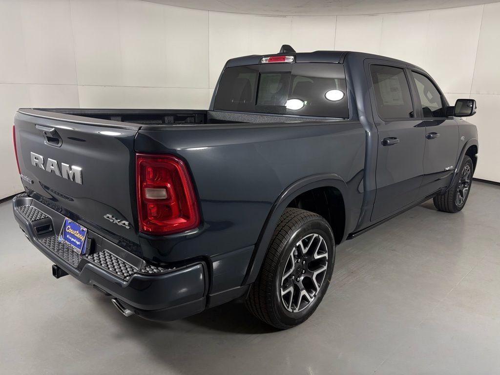 New 2026 Forged Blue Metallic Exterior Paint RAM Laramie image 8