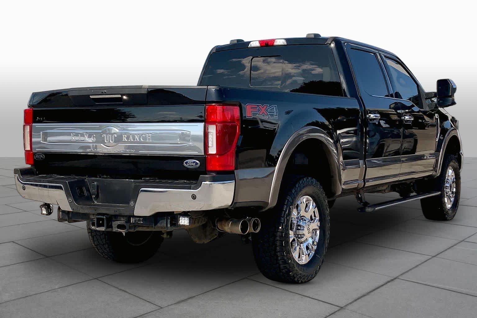 Used 2022 Agate Black/Stone Gray Ford King Ranch image 13
