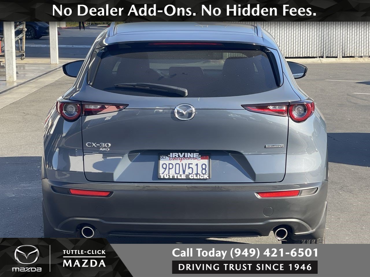 Used 2024 Polymetal Gray Metallic Mazda 2.5 S Carbon Edition image 4