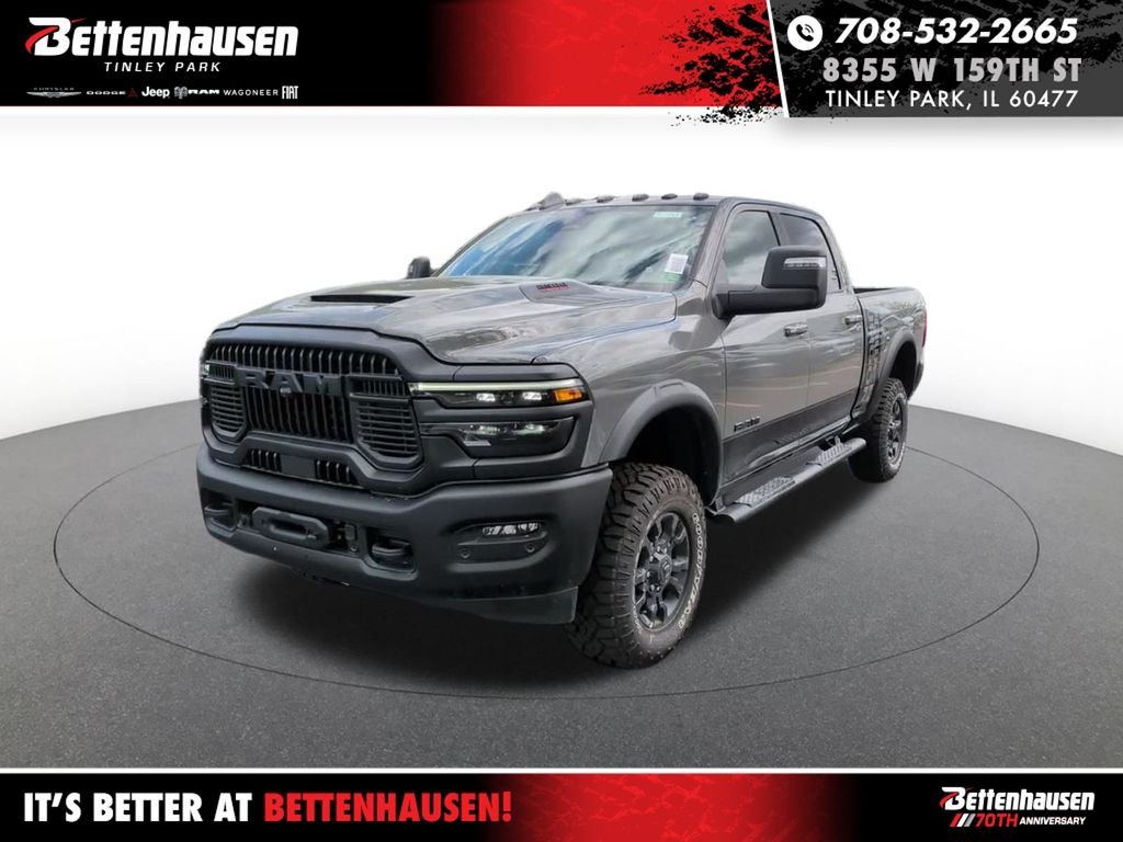 New 2026 Ceramic Gray Clear-Coat Exterior Paint RAM Power Wagon image 1