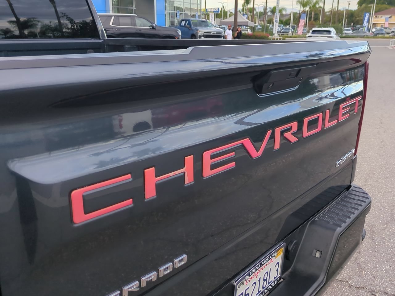 Used 2022 SHADOW GRAY METALLIC Chevrolet Custom Trail Boss image 28