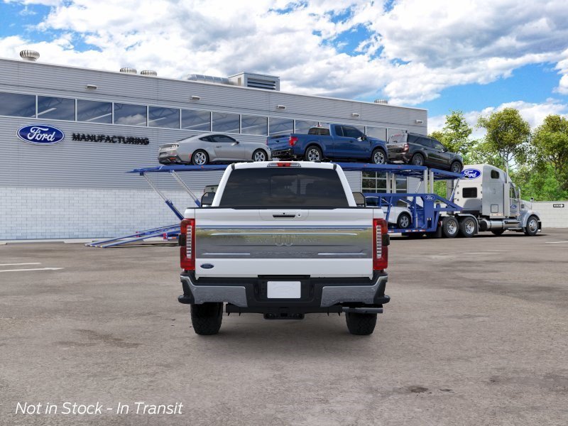 New 2026 Star White Metallic Tri-Coat Ford King Ranch image 5