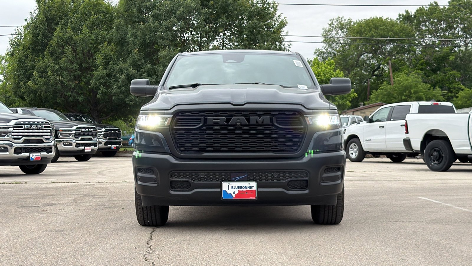 New 2026 Forged Blue Metallic Exterior Paint RAM Tradesman image 2