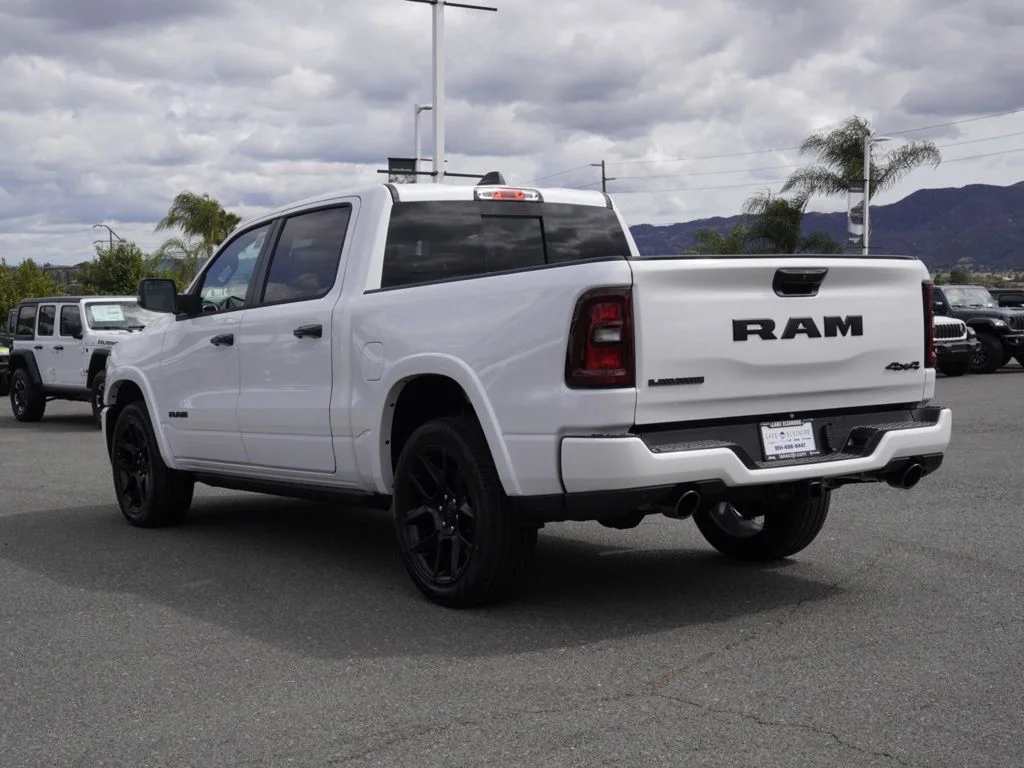 New 2026 Ivory White Tri-Coat Pearl-Coat Exterior Paint RAM Laramie image 5
