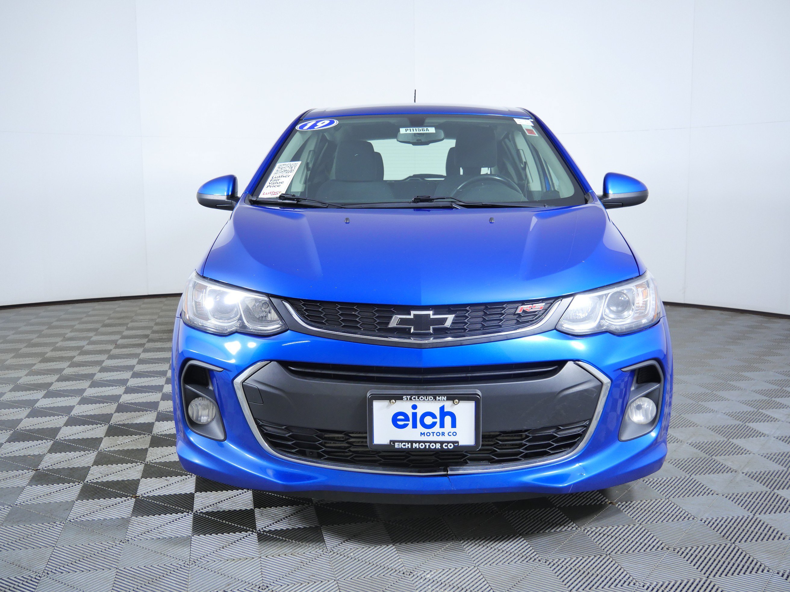 Used 2019 Chevrolet Sonic LT with VIN 1G1JD6SB5K4109360 for sale in St. Cloud, Minnesota