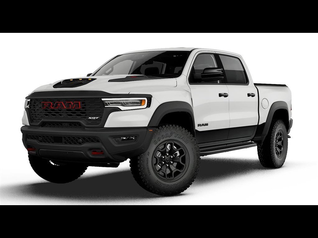 New 2027 Bright White Clear-Coat Exterior Paint RAM TRX SRT image 1