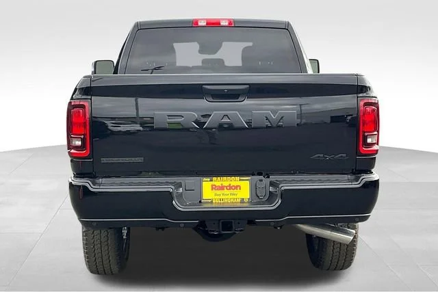New 2026 Diamond Black Crystal Pearl-Coat Exterior Paint RAM Big Horn image 4