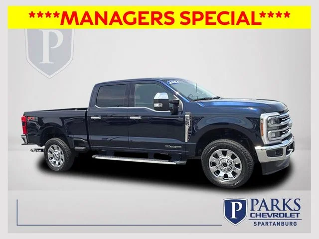 Used 2024 Blue Ford Lariat image 1