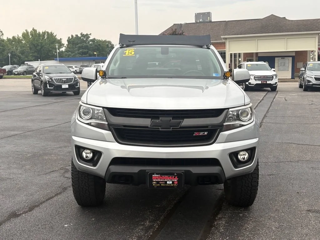 Used 2015 SILVER ICE METALLIC Chevrolet 4WD Z71 image 1
