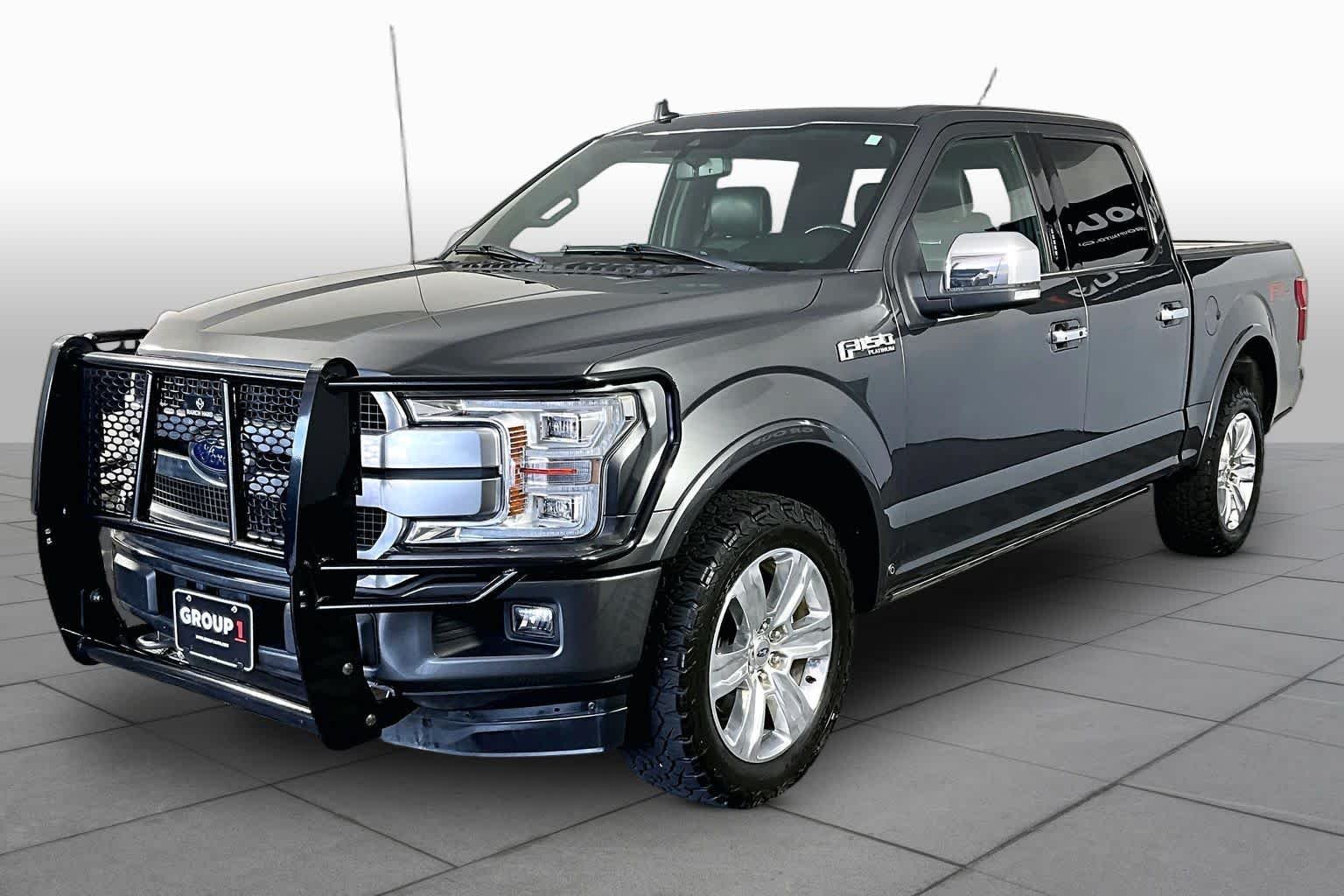 Used 2020 Magnetic Metallic Ford Platinum image 2