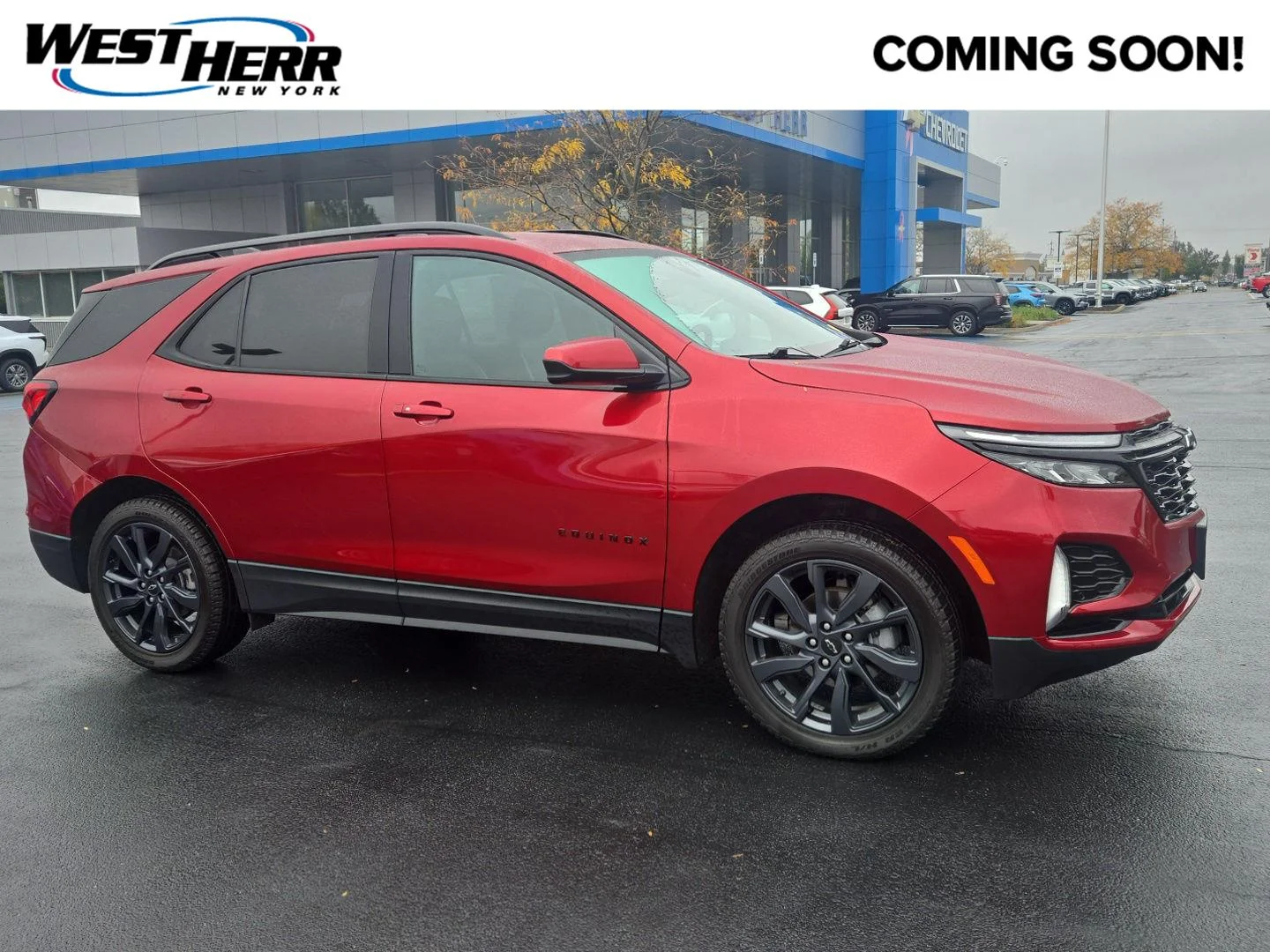 Used 2024 Radiant Red Tintcoat Chevrolet RS image 1