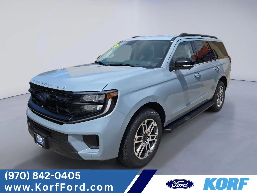 New 2026 Glacier Gray Metallic Tri-Coat Ford Active image 1