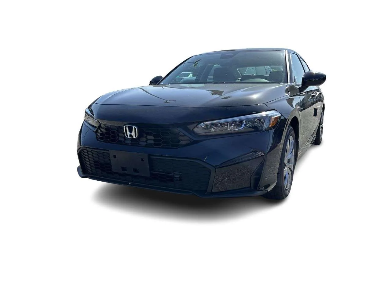 Used 2025 Crystal Black Pearl Honda LX CVT Sedan Certified Pre-Owned   No Accident   O image 5