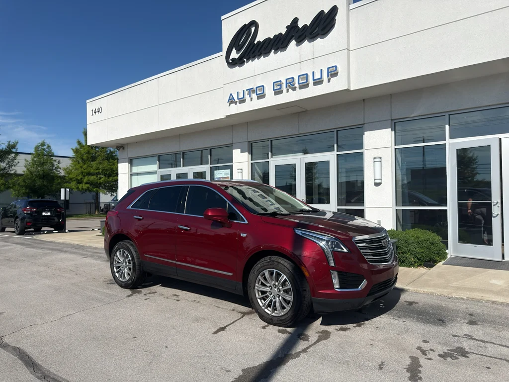 Used 2017 Red Passion Tintcoat Cadillac Luxury AWD image 1