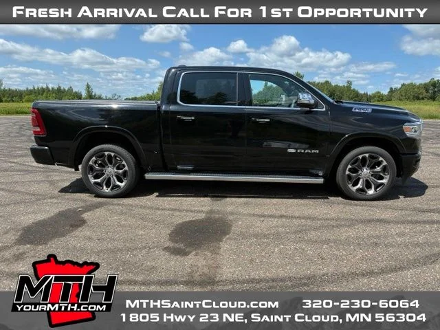 Certified Used 2022 Black Ram Laramie Longhorn image 1