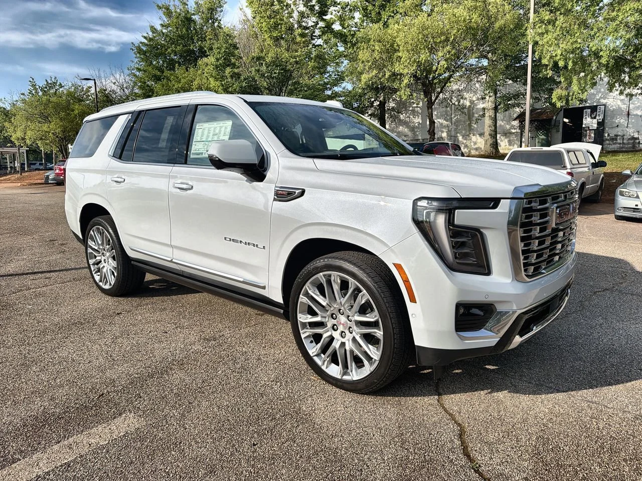 New 2026 Glacier White Tricoat GMC Denali image 2