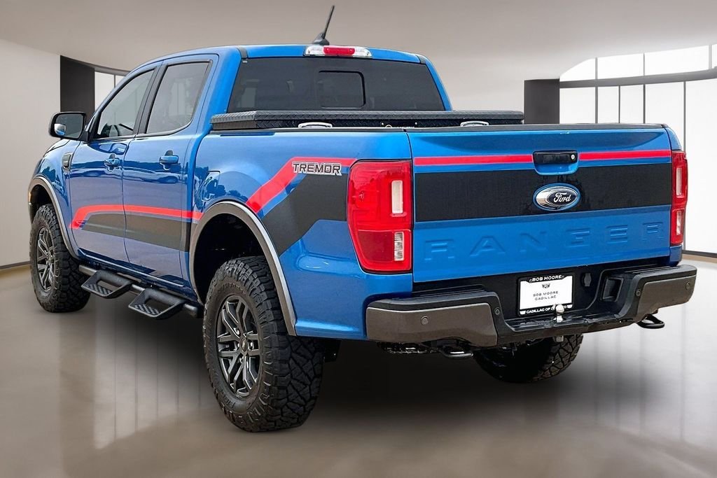 Used 2021 Blue Ford Lariat image 12