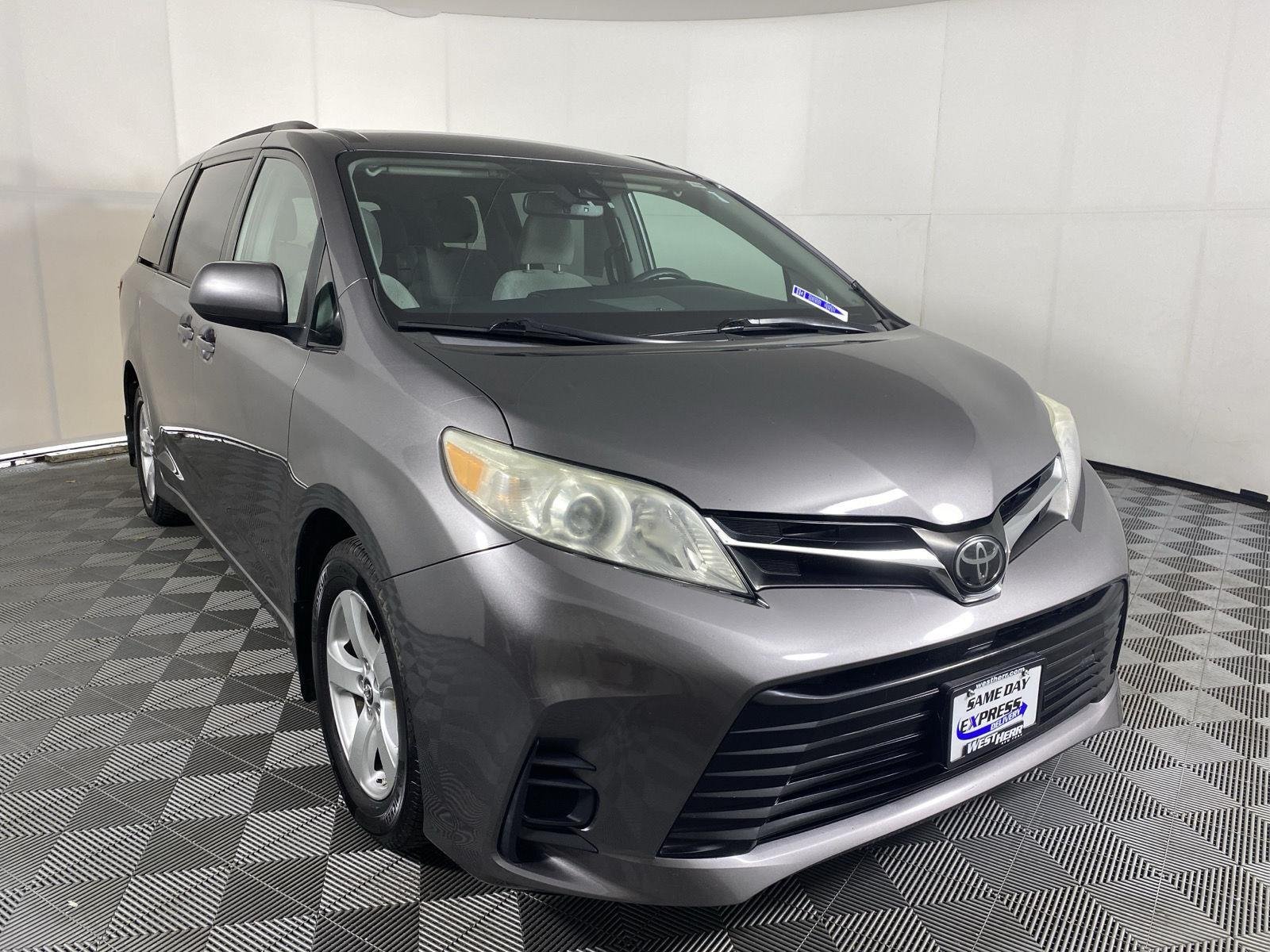 Used 2018 Predawn Gray Mica Toyota LE image 16