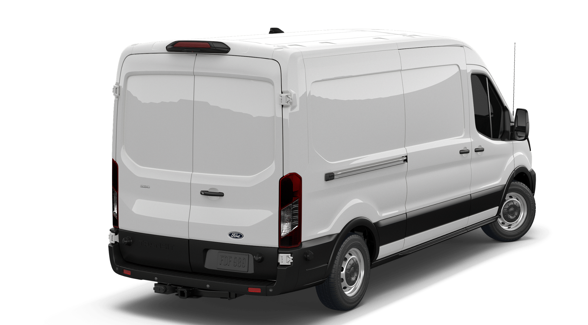 New 2027 Oxford White Ford Cargo Van image 3