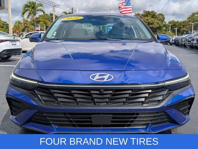 Used 2024 Hyundai Elantra Limited with VIN KMHLP4DG1RU661917 for sale in Lauderhill, FL