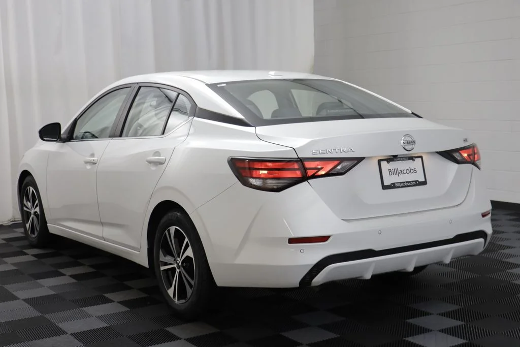 Used 2023 Aspen White Tricoat Nissan SV image 14