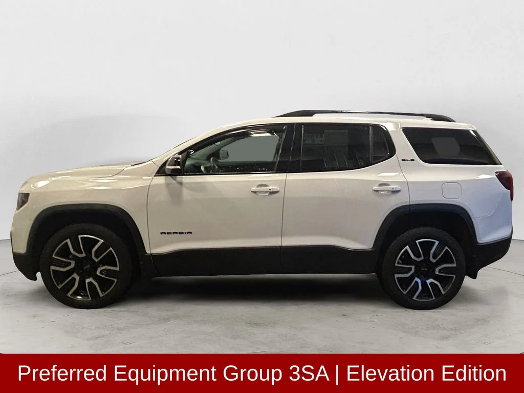 Used 2021 Summit White GMC SLE image 2
