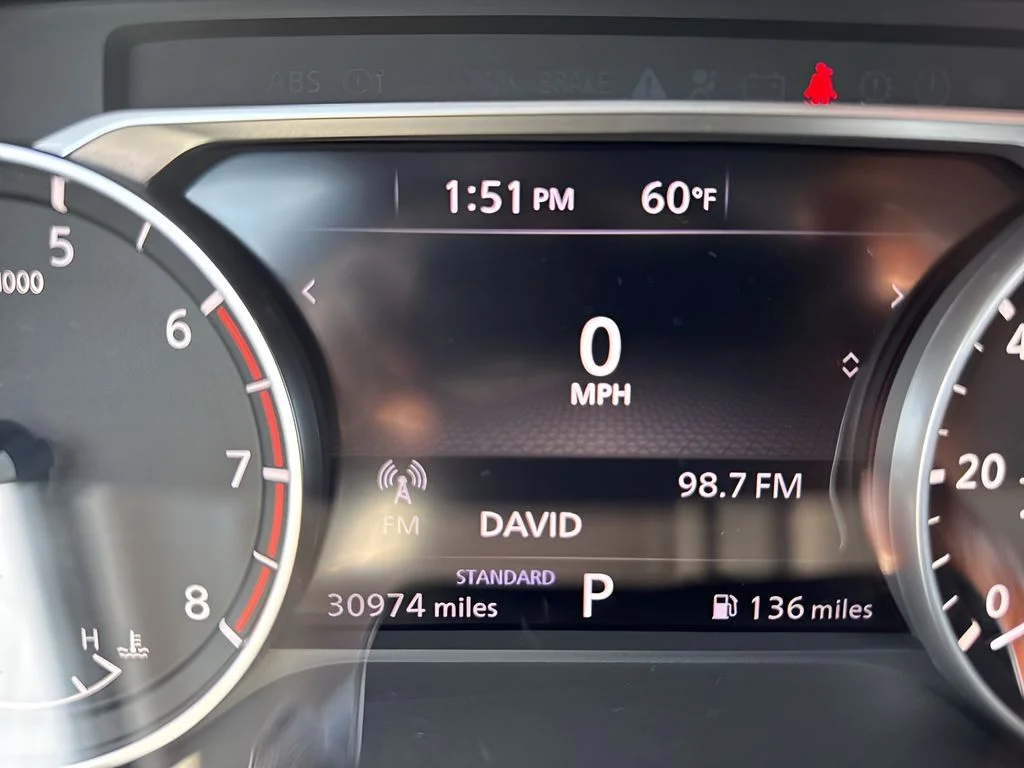 Used 2025 Black Nissan SV image 22