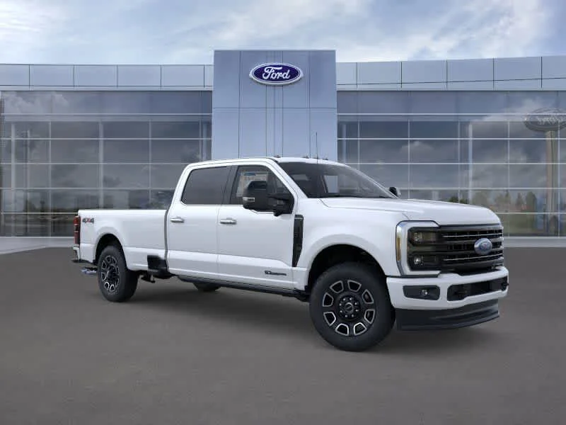 New 2026 Star White Metallic Tri-Coat Ford F-250 SRW Platinum image 7
