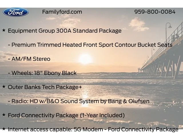 New 2026 Space White Metallic Ford Outer Banks® image 10