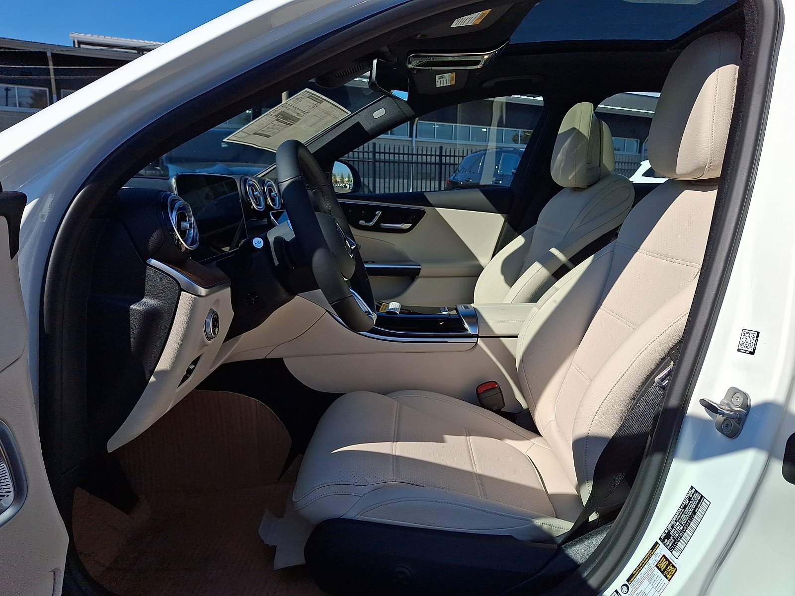 New 2027 Polar White Mercedes-Benz C 300 image 9