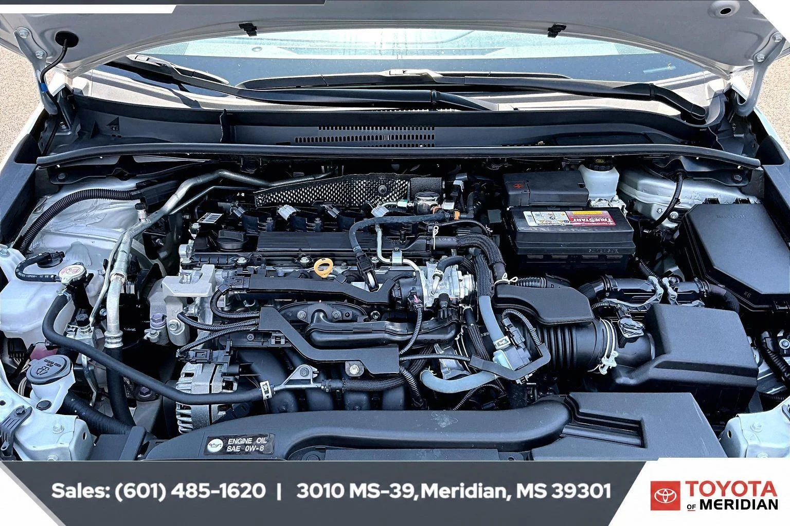 Used 2024 Classic Silver Metallic Toyota LE image 8