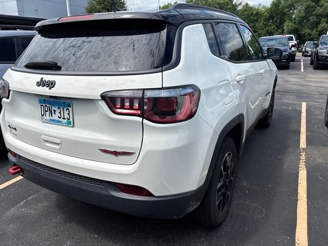 Certified Used 2019 White Jeep Trailhawk image 2