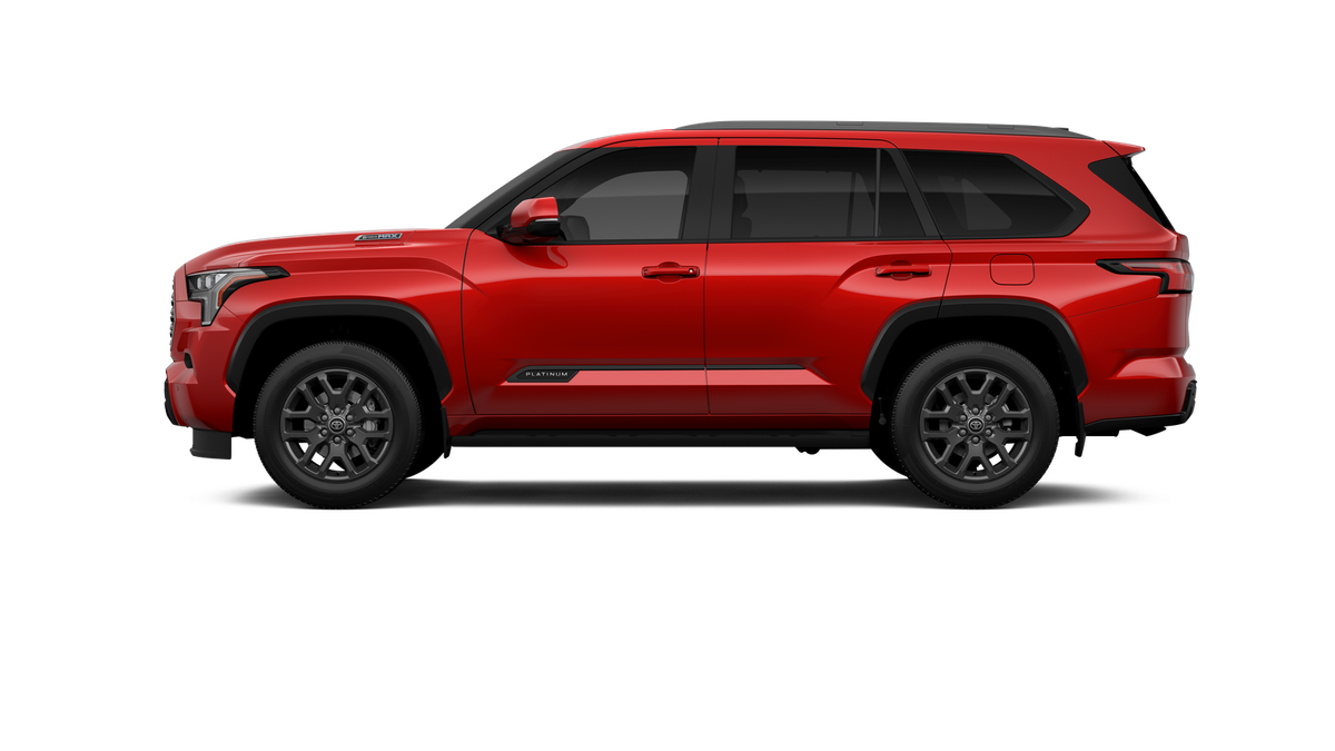 New 2026 Supersonic Red Toyota Platinum image 4