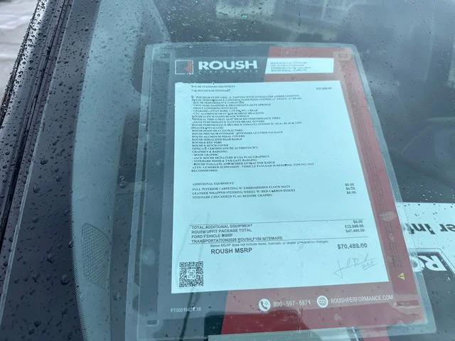 New 2026 Agate Black Metallic Ford ROUSH image 20