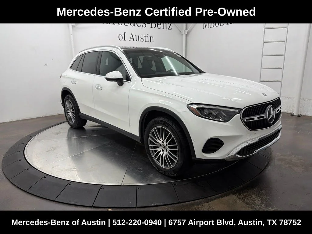 Certified Used 2026 White Mercedes-Benz GLC 300 image 1