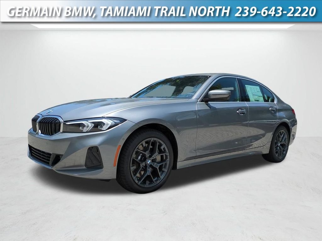 New 2026 Skyscraper Grey Metallic BMW 330i image 1