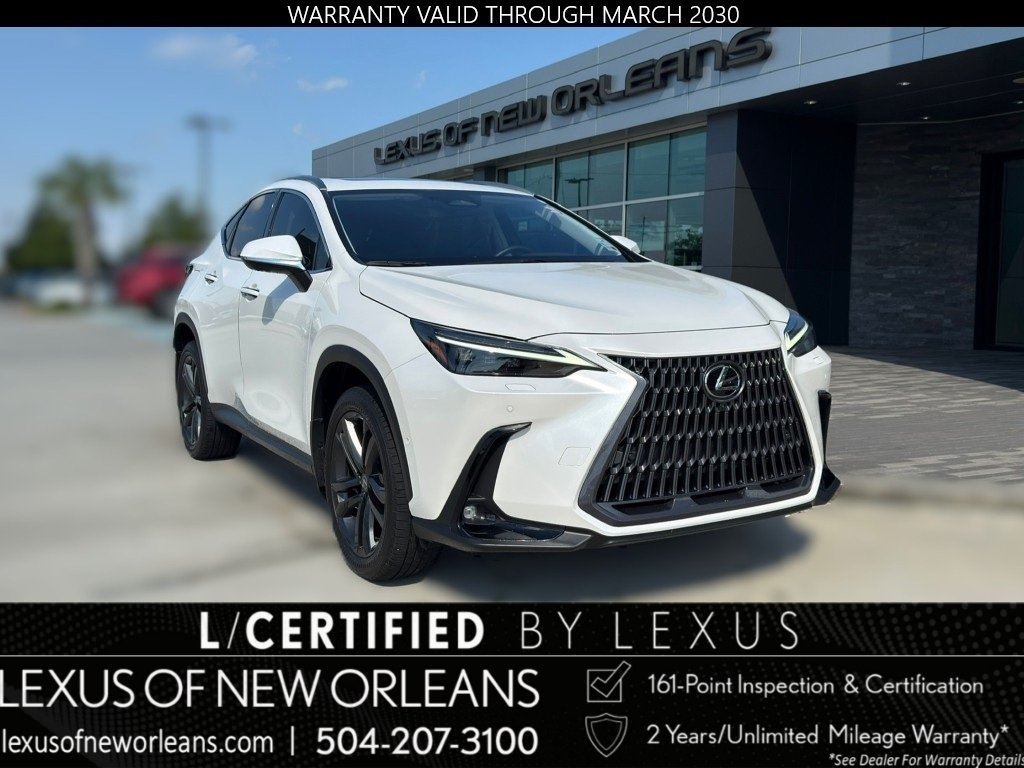 Certified Used 2024 WHITE Lexus AWD 4dr Crossover image 1