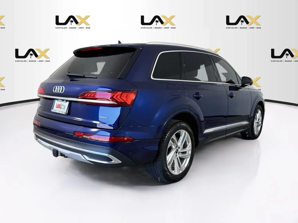 Used 2021 Blue Audi 55 Premium image 7