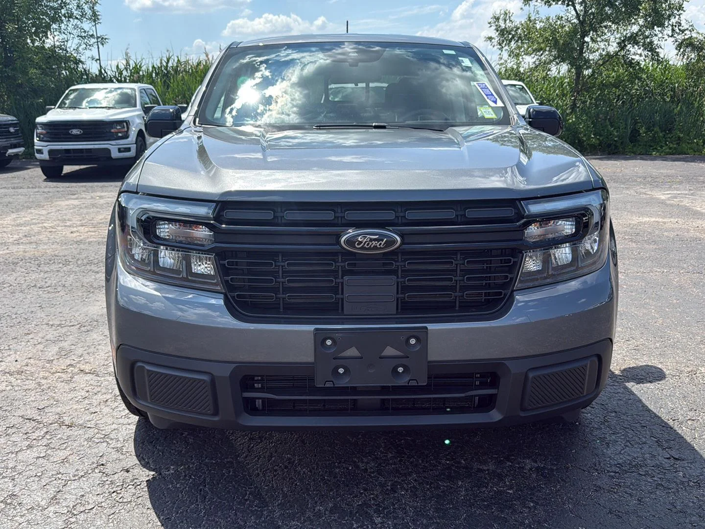 Used 2024 Carbonized Gray Metallic Ford LARIAT image 16