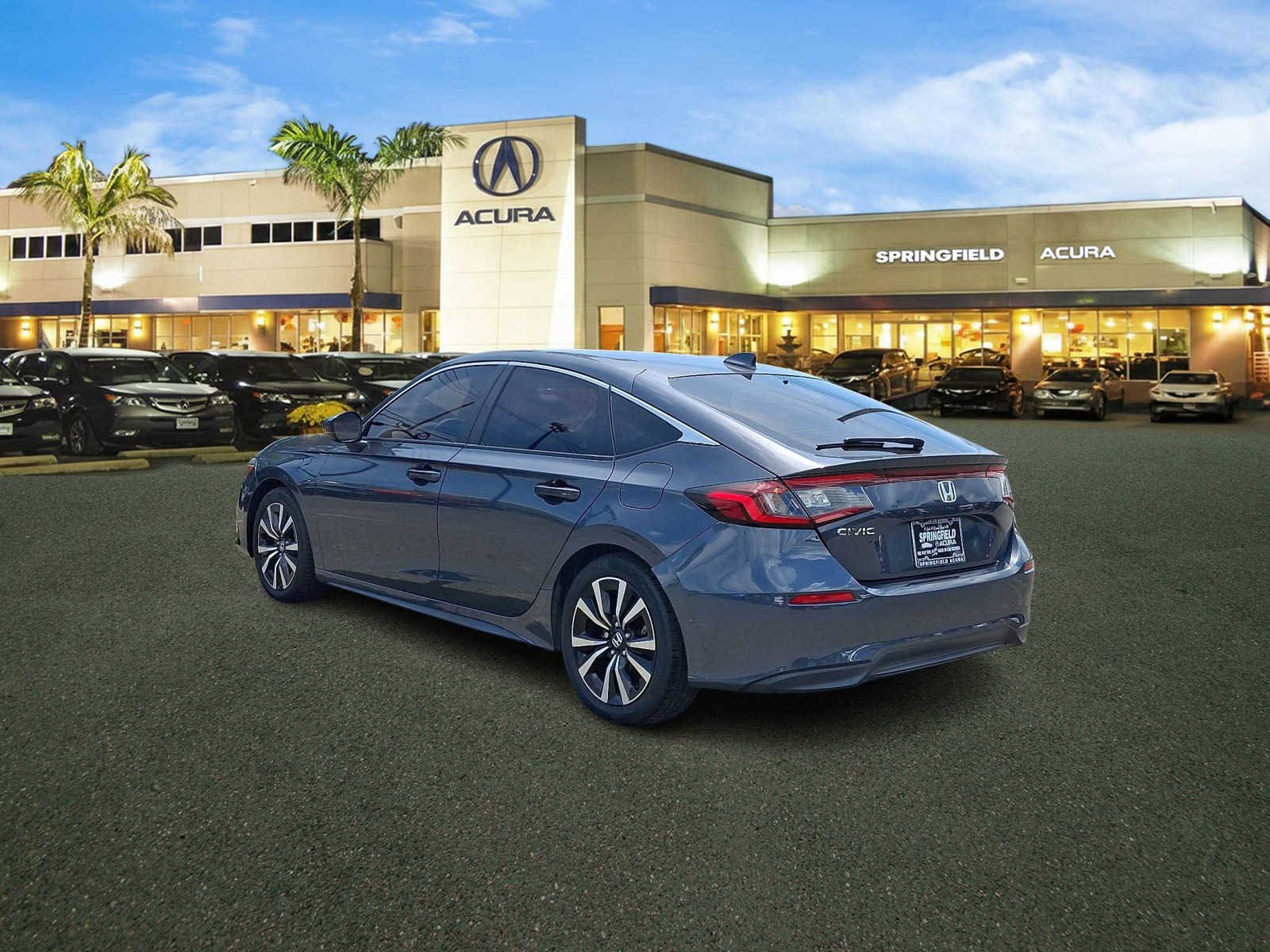 Used 2023 Meteorite Gray Metallic Honda EX-L image 5