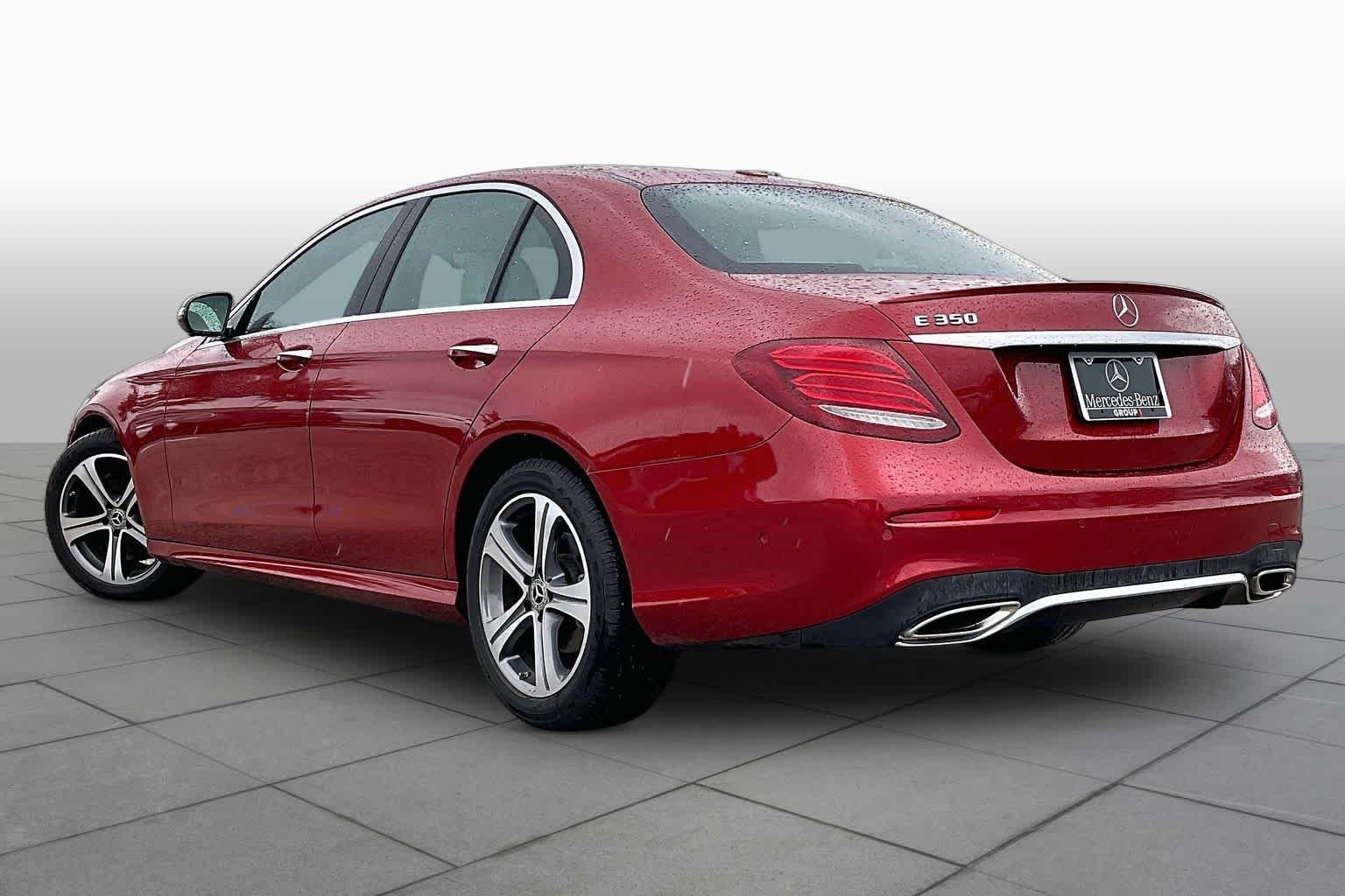 Used 2020 designo Cardinal Red Metallic Mercedes-Benz E 350 image 12