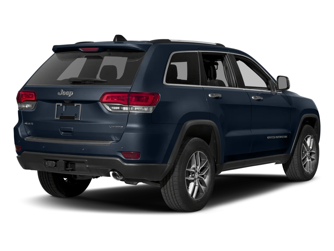 Used 2017 True Blue Pearlcoat Jeep Limited 4x4 image 2