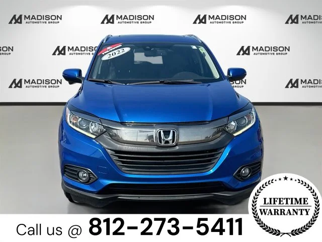 Certified Used 2022 Blue Honda EX-L image 2