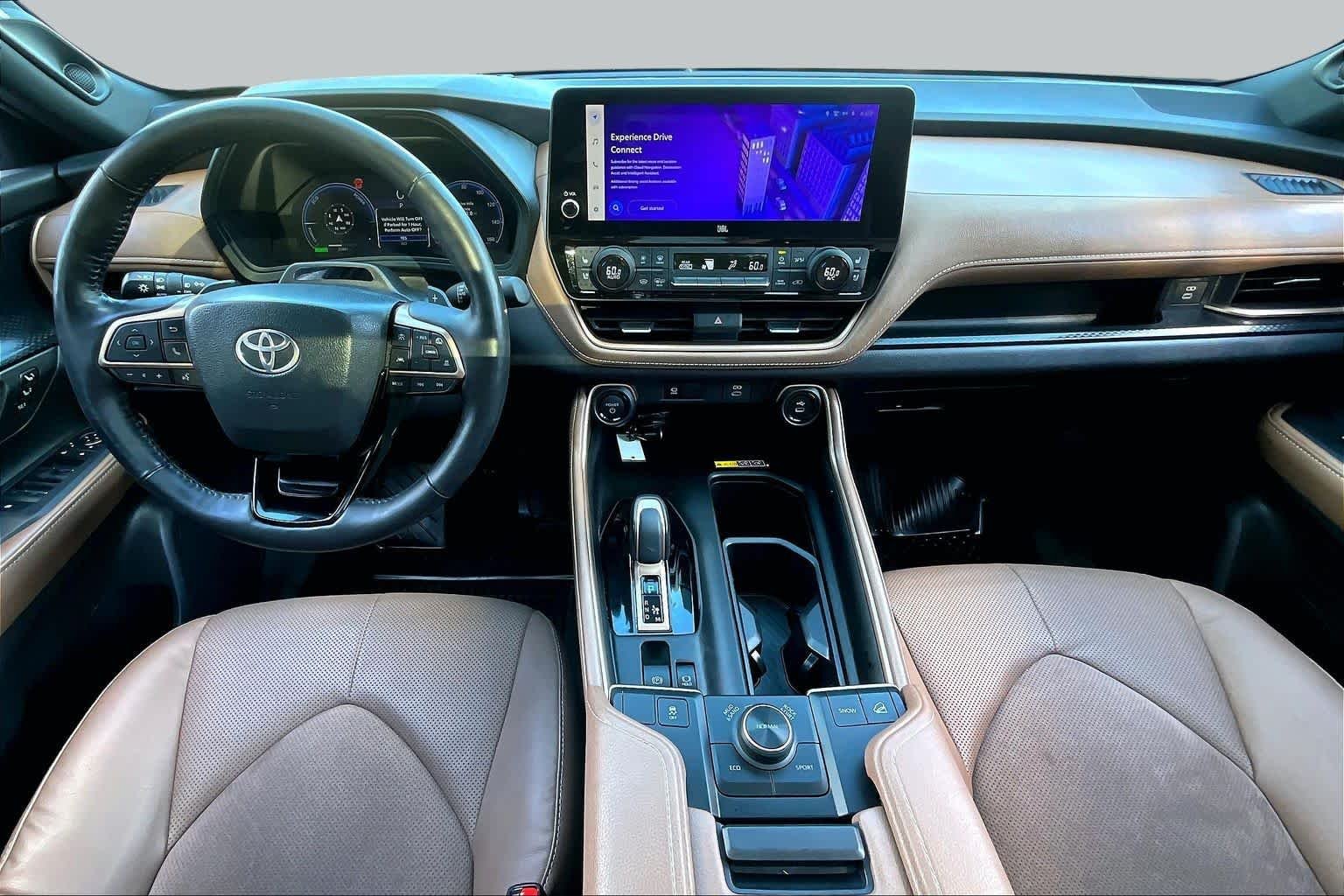 Used 2025 Midnight Black Metallic Toyota Hybrid MAX Platinum image 15